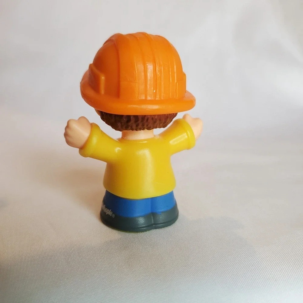 Fisher Price‎ Little People Construction Worker with Mustache Figure